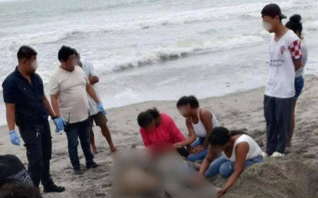 Dos estudiantes desaparecidos en Pedernales fueron hallados enterrados en la playa.