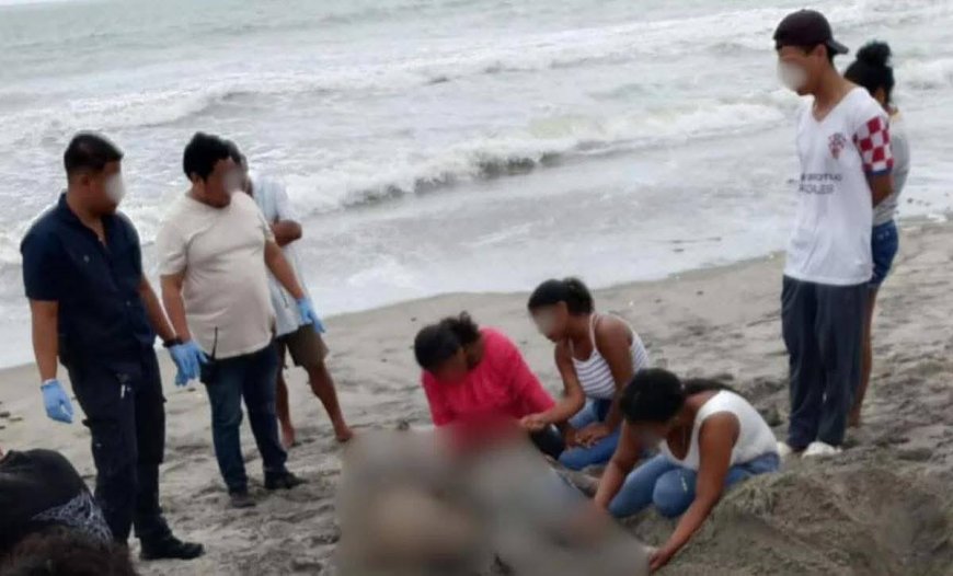 Dos estudiantes desaparecidos en Pedernales fueron hallados enterrados en la playa.