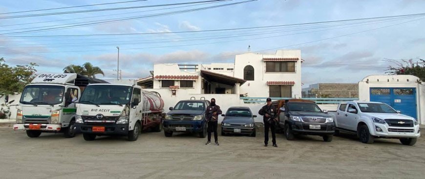 Cinco sospechosos de integrar grupo delictivo fueron capturados en comuna de Colonche