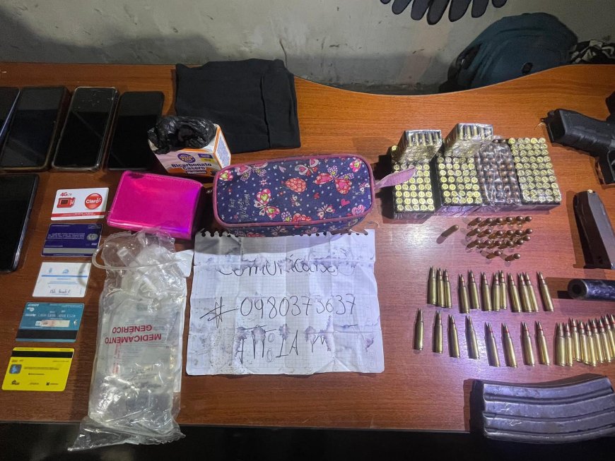 Golpe a la delincuencia en Playas: 6 aprehendidos en operativo policial